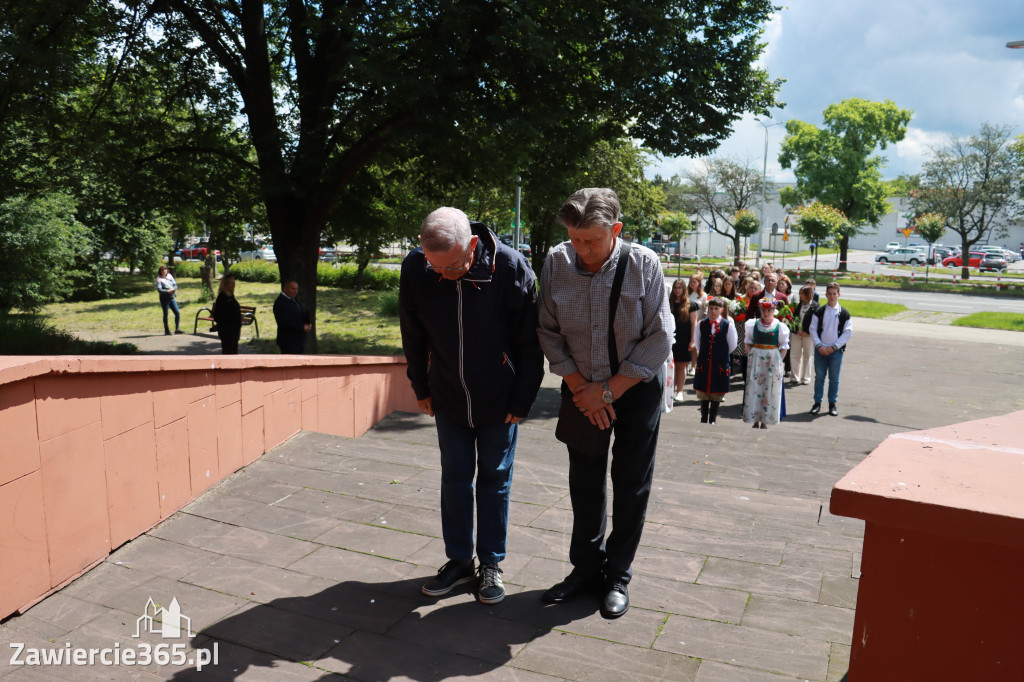 Fotorelacja Zawiercie: Dzień Pamięci Ofiar Niemieckich Nazistowskich Obozów Koncentracyjnych