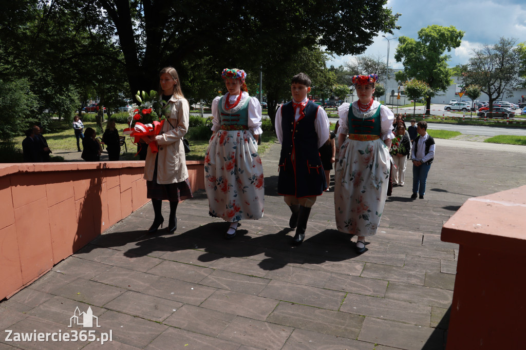 Fotorelacja Zawiercie: Dzień Pamięci Ofiar Niemieckich Nazistowskich Obozów Koncentracyjnych