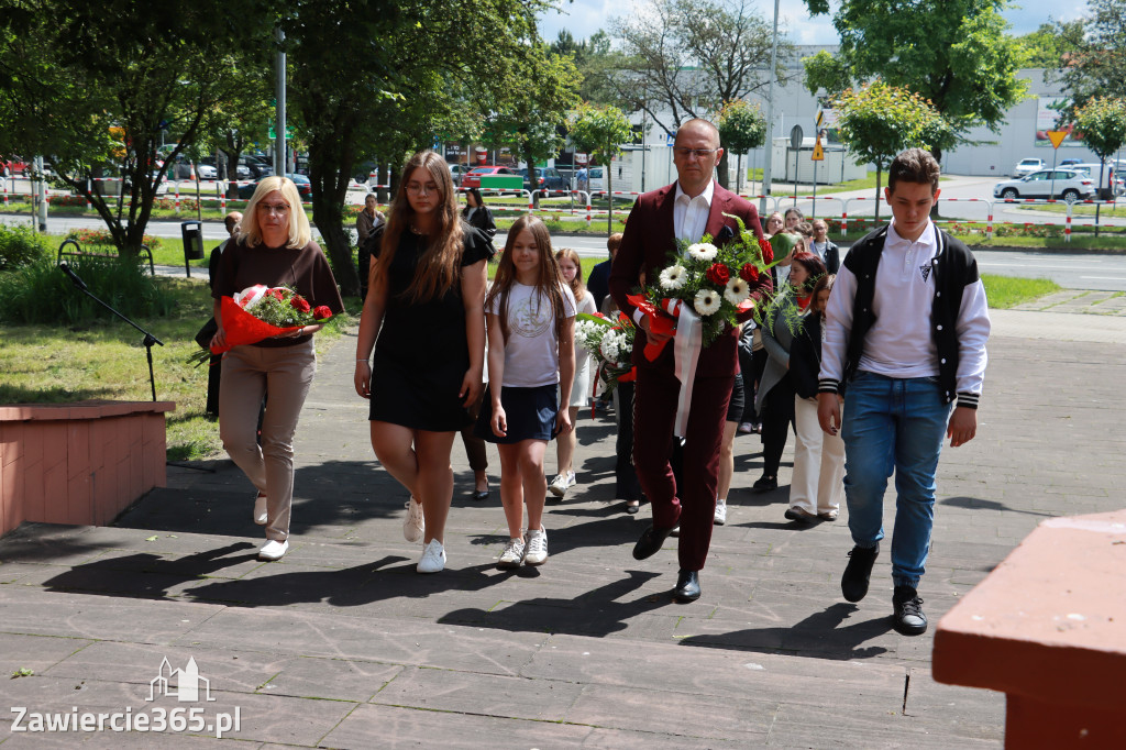 Fotorelacja Zawiercie: Dzień Pamięci Ofiar Niemieckich Nazistowskich Obozów Koncentracyjnych