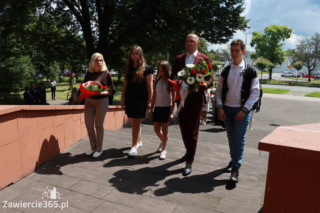 Fotorelacja Zawiercie: Dzień Pamięci Ofiar Niemieckich Nazistowskich Obozów Koncentracyjnych
