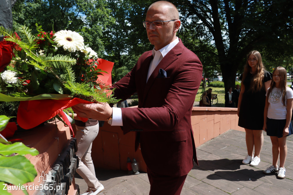 Fotorelacja Zawiercie: Dzień Pamięci Ofiar Niemieckich Nazistowskich Obozów Koncentracyjnych