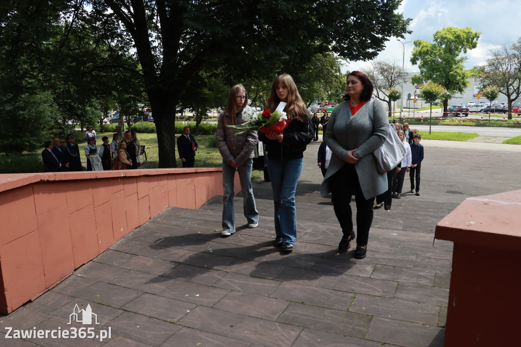 Fotorelacja Zawiercie: Dzień Pamięci Ofiar Niemieckich Nazistowskich Obozów Koncentracyjnych