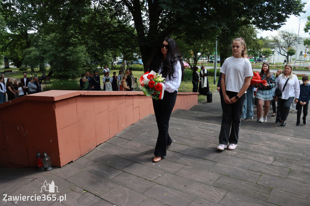 Fotorelacja Zawiercie: Dzień Pamięci Ofiar Niemieckich Nazistowskich Obozów Koncentracyjnych