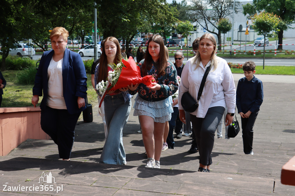 Fotorelacja Zawiercie: Dzień Pamięci Ofiar Niemieckich Nazistowskich Obozów Koncentracyjnych