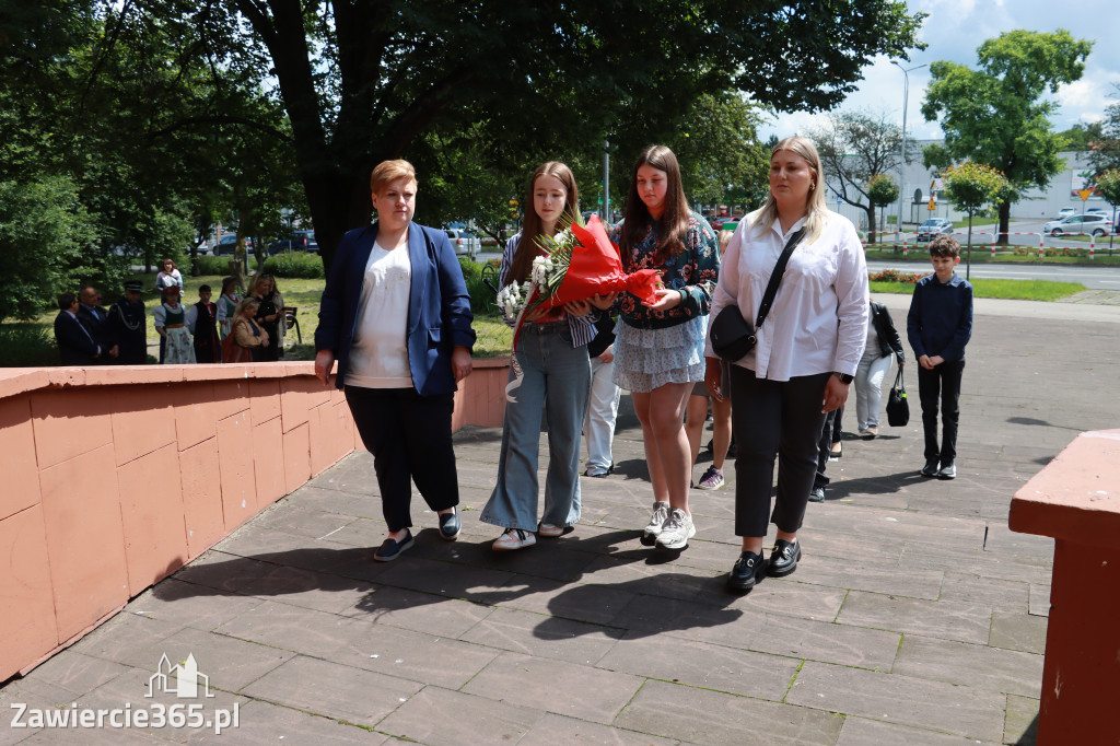 Fotorelacja Zawiercie: Dzień Pamięci Ofiar Niemieckich Nazistowskich Obozów Koncentracyjnych