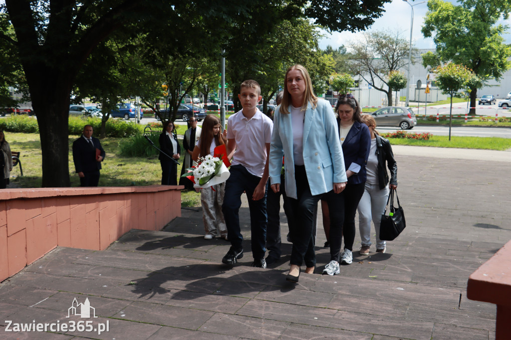 Fotorelacja Zawiercie: Dzień Pamięci Ofiar Niemieckich Nazistowskich Obozów Koncentracyjnych