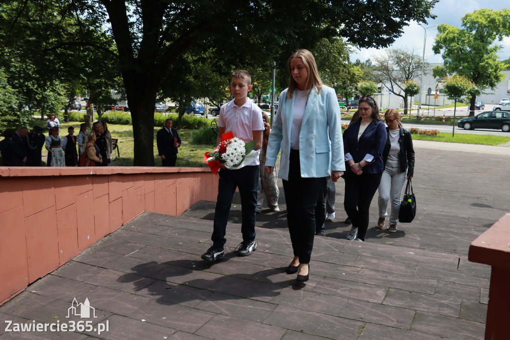 Fotorelacja Zawiercie: Dzień Pamięci Ofiar Niemieckich Nazistowskich Obozów Koncentracyjnych