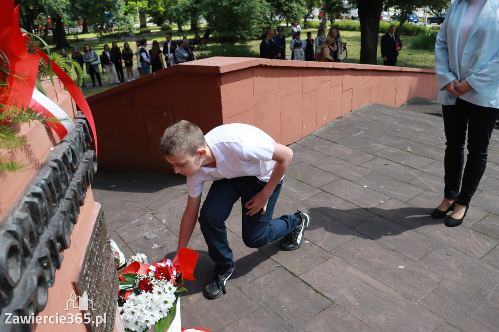 Fotorelacja Zawiercie: Dzień Pamięci Ofiar Niemieckich Nazistowskich Obozów Koncentracyjnych