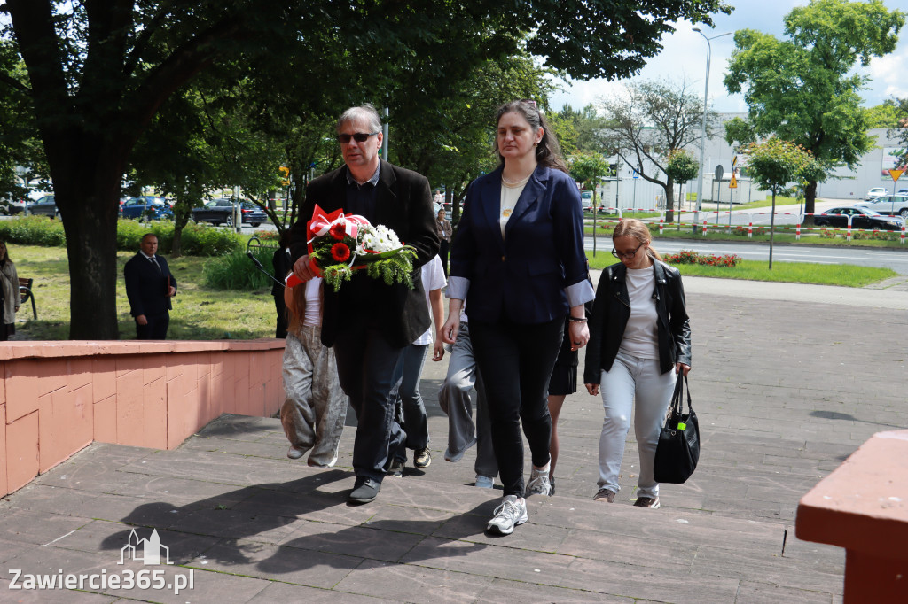 Fotorelacja Zawiercie: Dzień Pamięci Ofiar Niemieckich Nazistowskich Obozów Koncentracyjnych