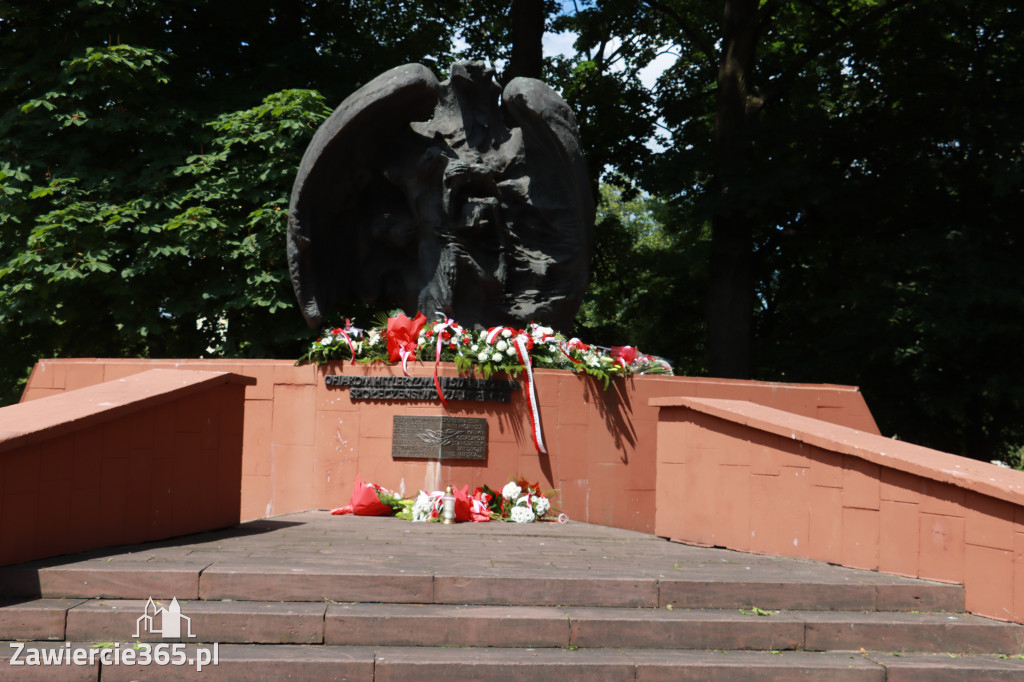Fotorelacja Zawiercie: Dzień Pamięci Ofiar Niemieckich Nazistowskich Obozów Koncentracyjnych