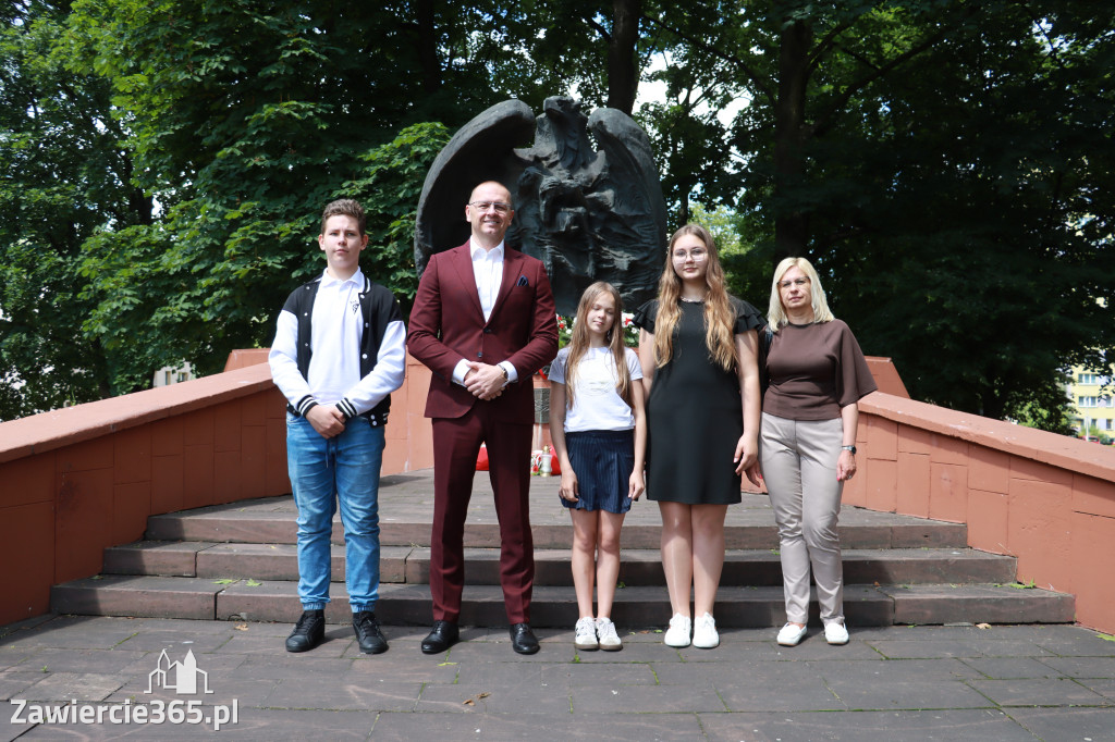 Fotorelacja Zawiercie: Dzień Pamięci Ofiar Niemieckich Nazistowskich Obozów Koncentracyjnych