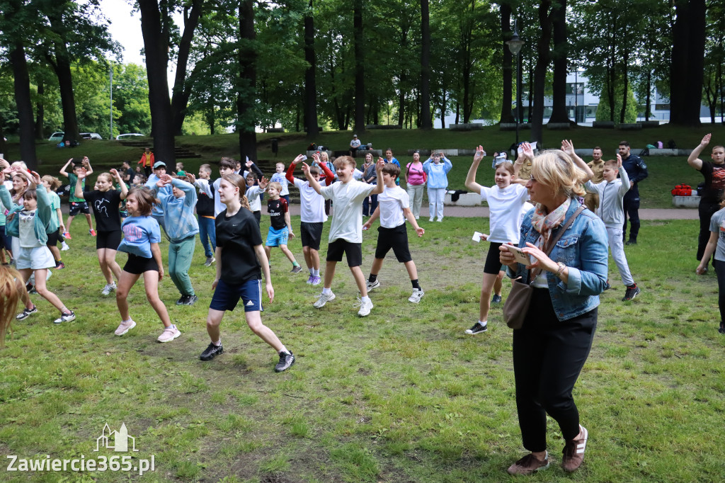 Fotorelacja Zawiercie: BIEG PO ZDROWIE z SP5 za nami!
