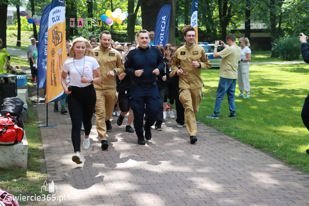 Fotorelacja Zawiercie: BIEG PO ZDROWIE z SP5 za nami!