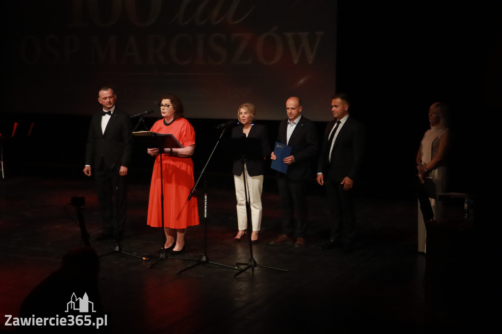 Fotorelacja: Gala z okazji jubileuszu 100-lecia OSP Marciszów w MOK Zawierciu