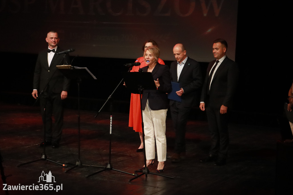 Fotorelacja: Gala z okazji jubileuszu 100-lecia OSP Marciszów w MOK Zawierciu