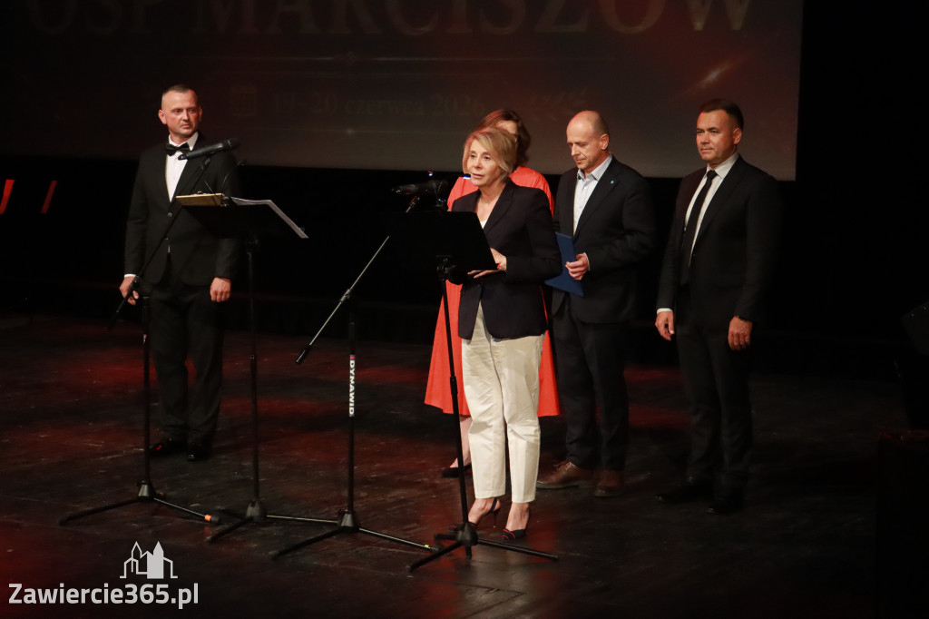 Fotorelacja: Gala z okazji jubileuszu 100-lecia OSP Marciszów w MOK Zawierciu