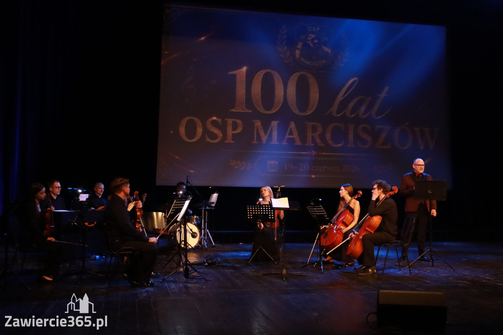Fotorelacja: Gala z okazji jubileuszu 100-lecia OSP Marciszów w MOK Zawierciu