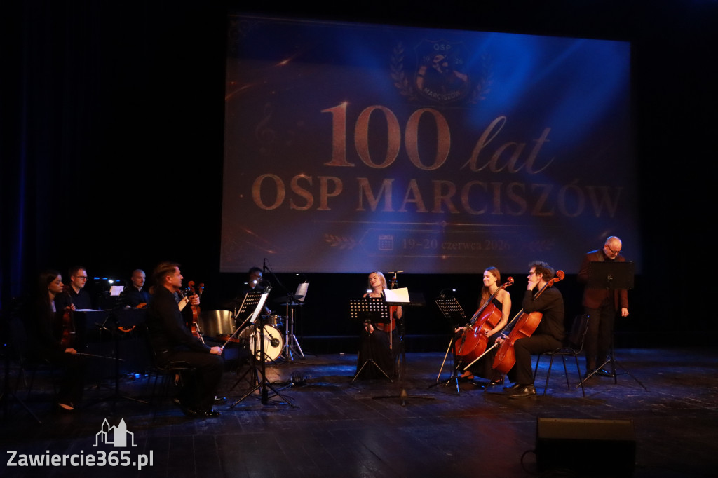 Fotorelacja: Gala z okazji jubileuszu 100-lecia OSP Marciszów w MOK Zawierciu