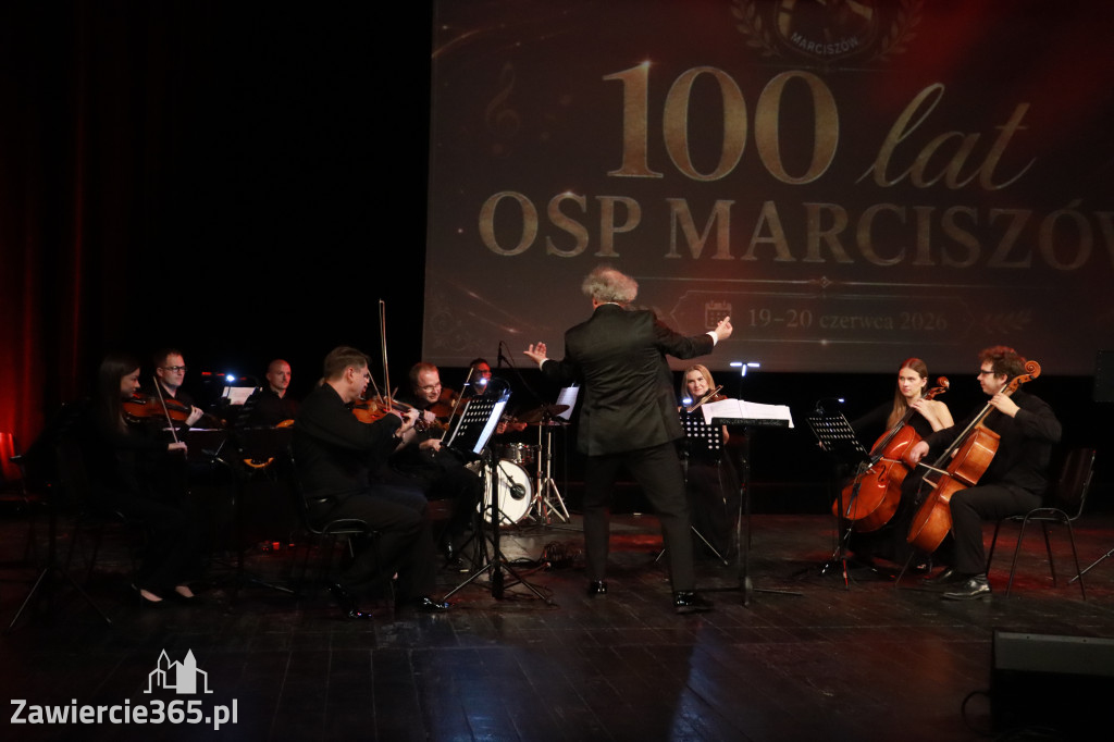 Fotorelacja: Gala z okazji jubileuszu 100-lecia OSP Marciszów w MOK Zawierciu