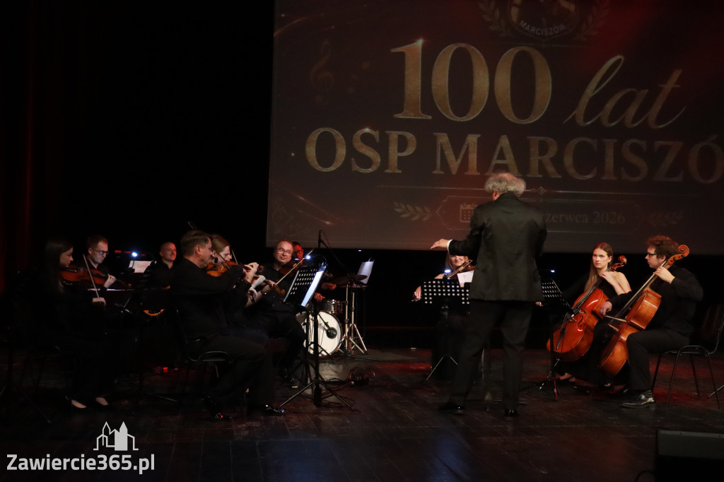 Fotorelacja: Gala z okazji jubileuszu 100-lecia OSP Marciszów w MOK Zawierciu