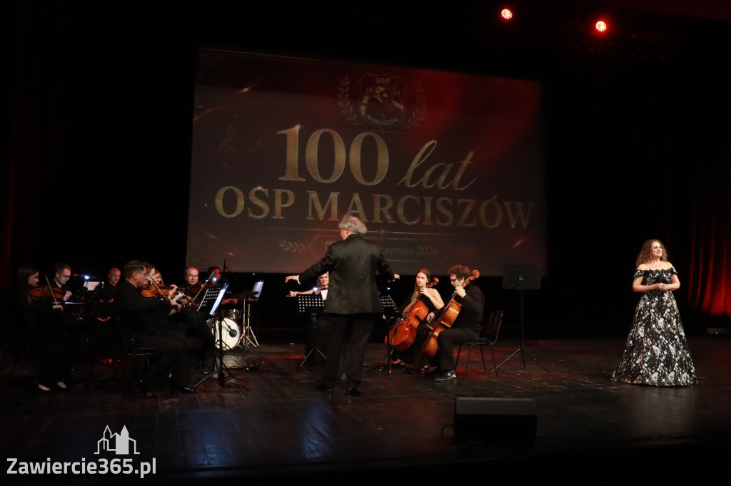 Fotorelacja: Gala z okazji jubileuszu 100-lecia OSP Marciszów w MOK Zawierciu