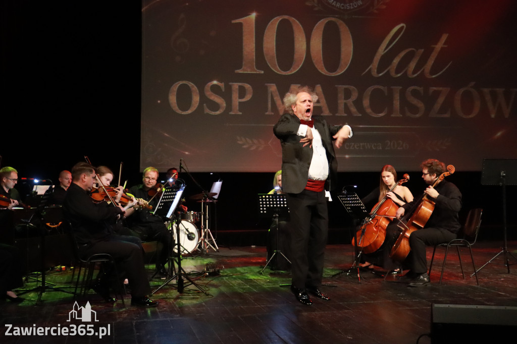 Fotorelacja: Gala z okazji jubileuszu 100-lecia OSP Marciszów w MOK Zawierciu
