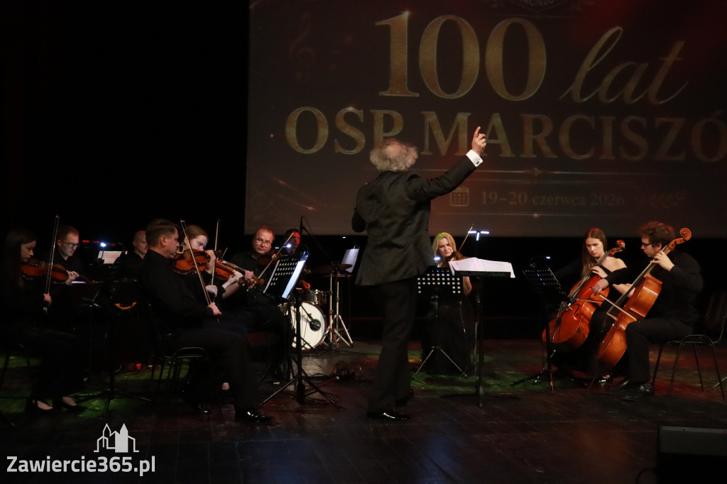 Fotorelacja: Gala z okazji jubileuszu 100-lecia OSP Marciszów w MOK Zawierciu