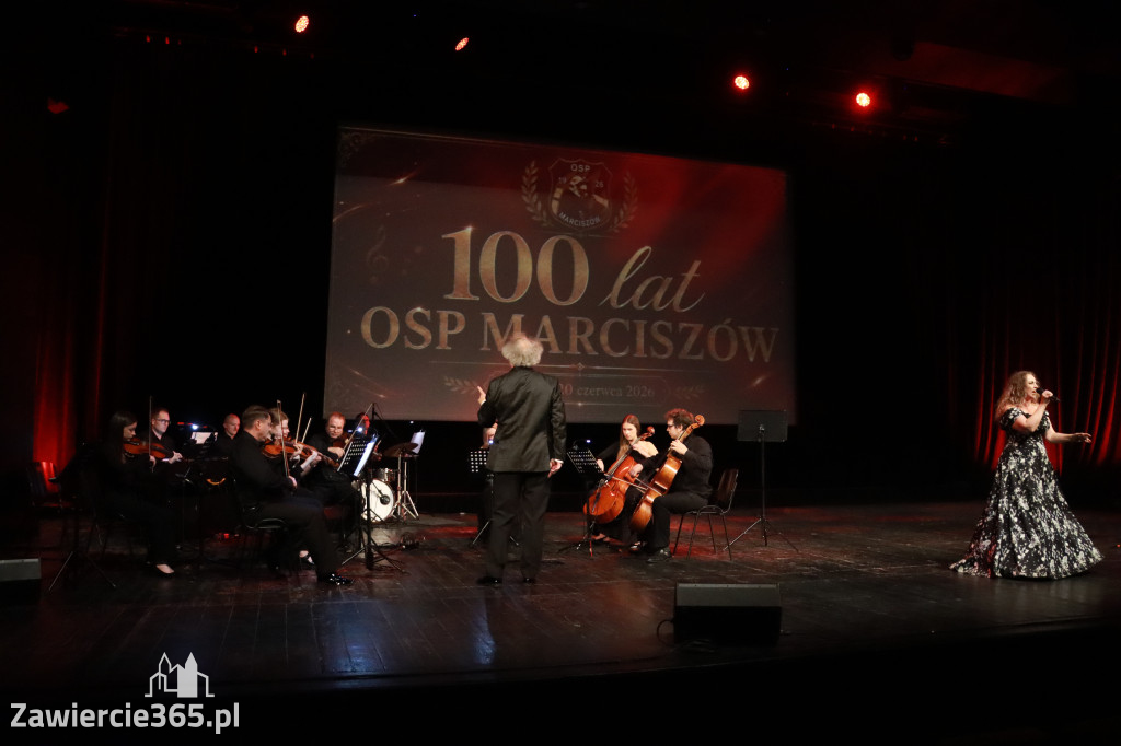 Fotorelacja: Gala z okazji jubileuszu 100-lecia OSP Marciszów w MOK Zawierciu