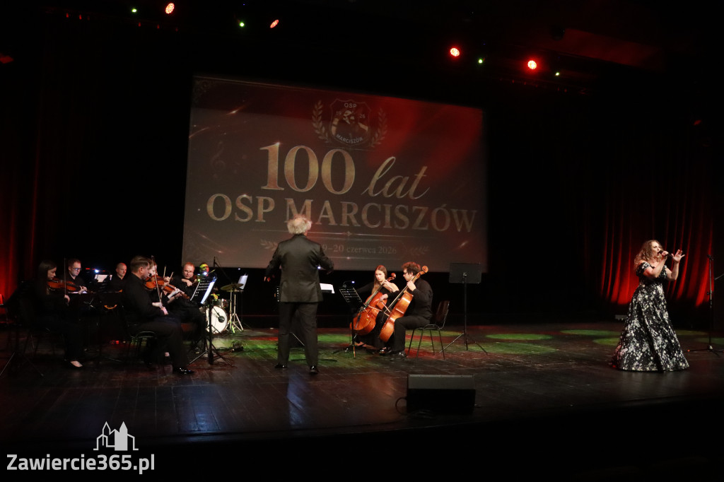 Fotorelacja: Gala z okazji jubileuszu 100-lecia OSP Marciszów w MOK Zawierciu