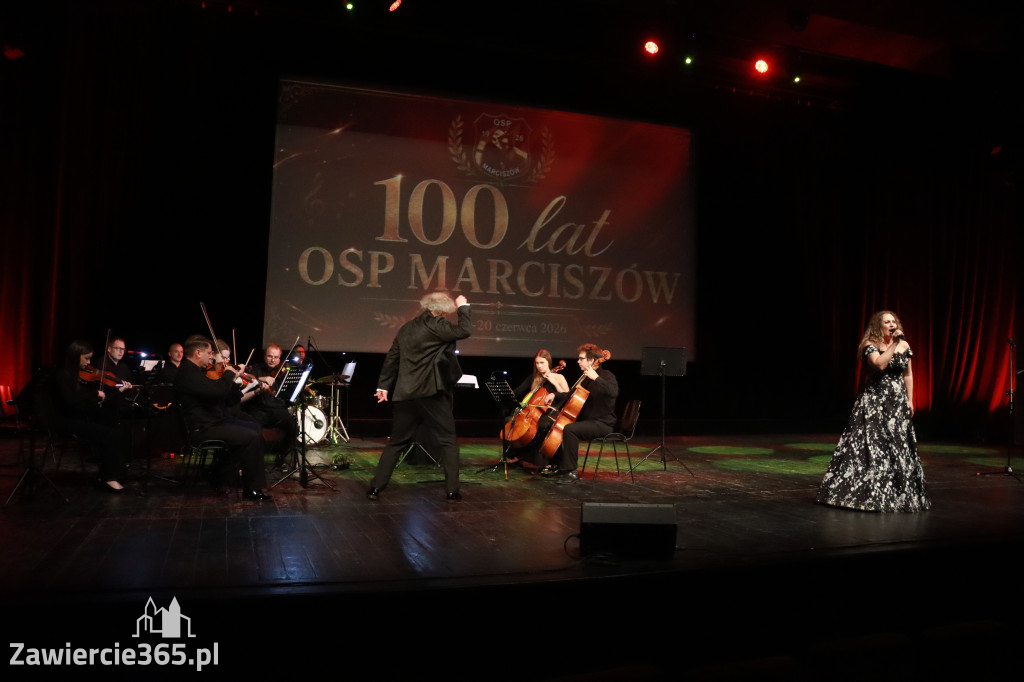 Fotorelacja: Gala z okazji jubileuszu 100-lecia OSP Marciszów w MOK Zawierciu