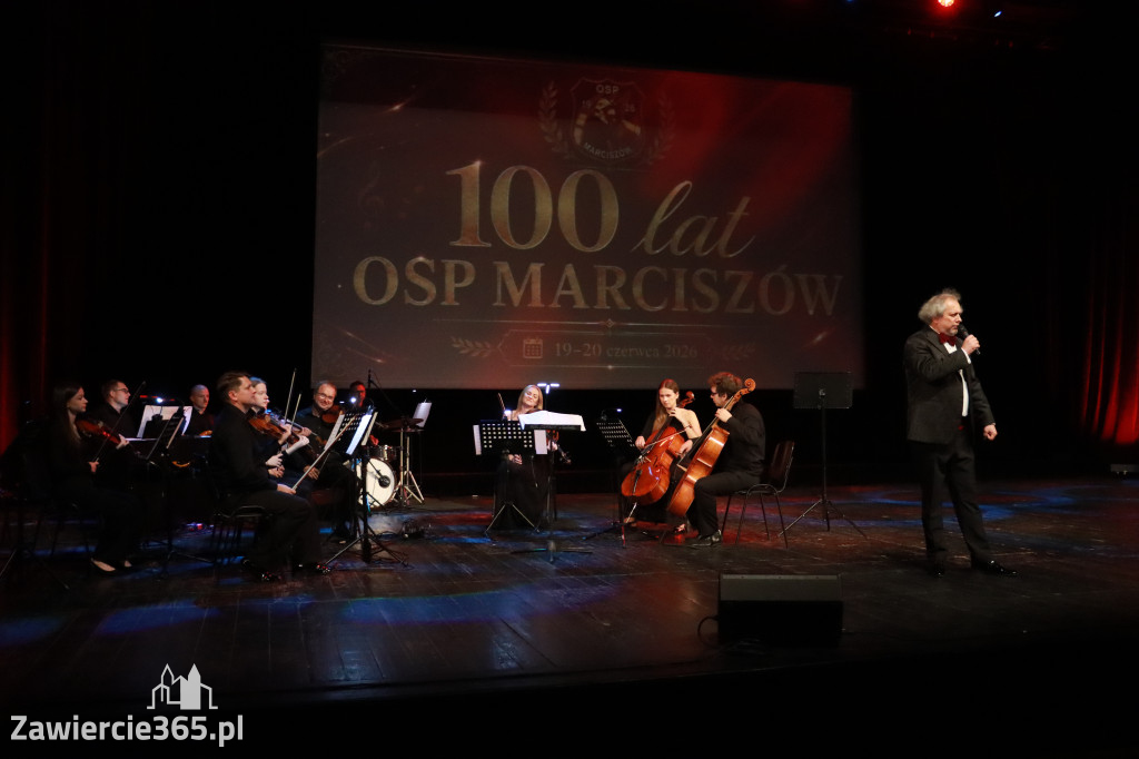 Fotorelacja: Gala z okazji jubileuszu 100-lecia OSP Marciszów w MOK Zawierciu