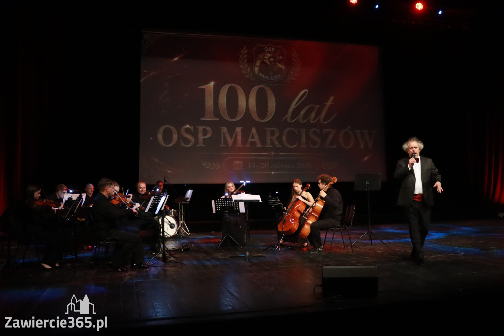 Fotorelacja: Gala z okazji jubileuszu 100-lecia OSP Marciszów w MOK Zawierciu