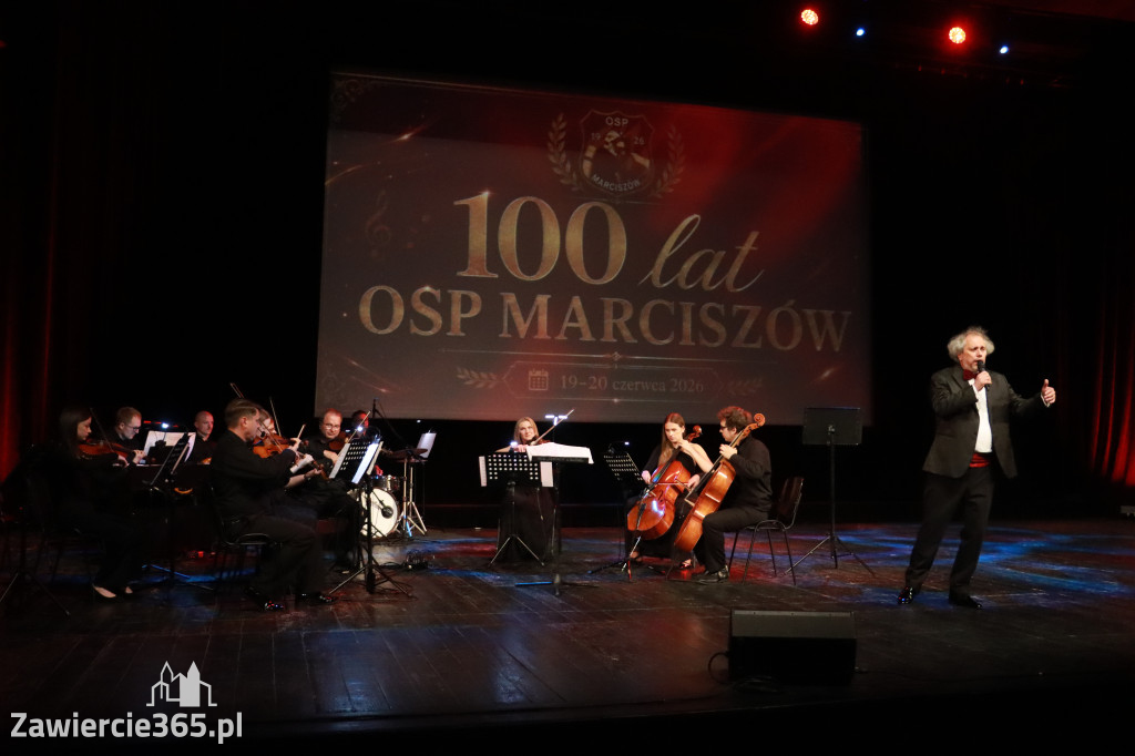 Fotorelacja: Gala z okazji jubileuszu 100-lecia OSP Marciszów w MOK Zawierciu
