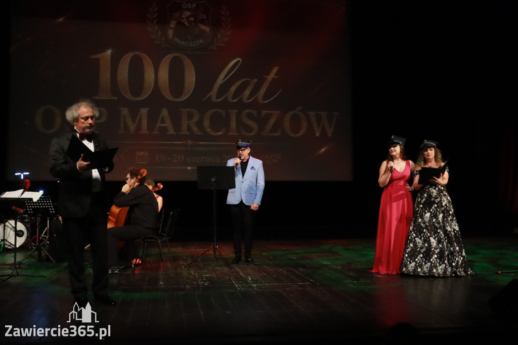 Fotorelacja: Gala z okazji jubileuszu 100-lecia OSP Marciszów w MOK Zawierciu
