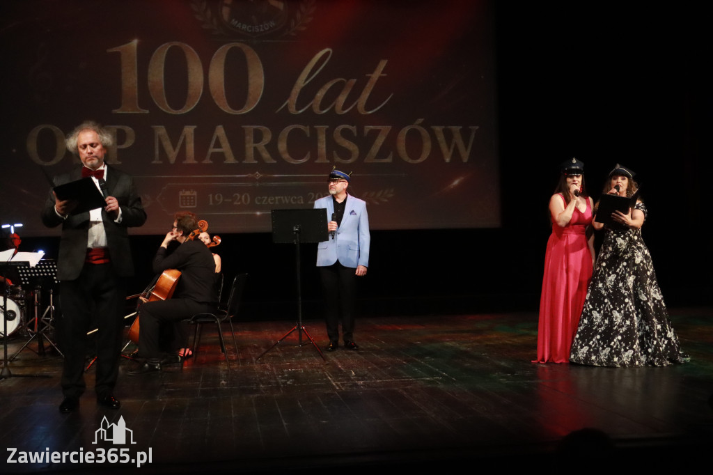Fotorelacja: Gala z okazji jubileuszu 100-lecia OSP Marciszów w MOK Zawierciu