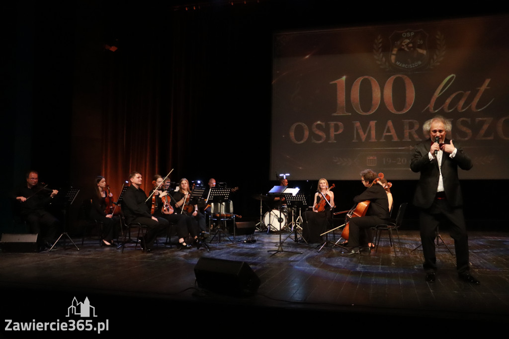Fotorelacja: Gala z okazji jubileuszu 100-lecia OSP Marciszów w MOK Zawierciu