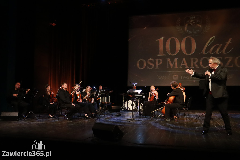 Fotorelacja: Gala z okazji jubileuszu 100-lecia OSP Marciszów w MOK Zawierciu