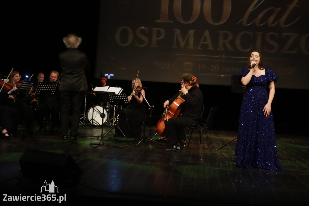 Fotorelacja: Gala z okazji jubileuszu 100-lecia OSP Marciszów w MOK Zawierciu