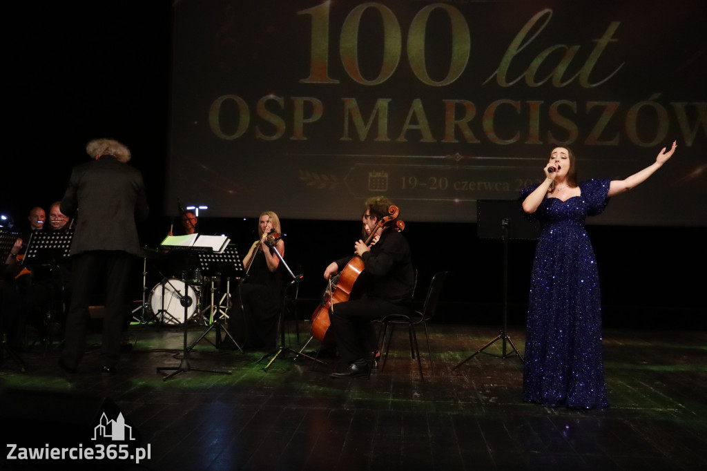 Fotorelacja: Gala z okazji jubileuszu 100-lecia OSP Marciszów w MOK Zawierciu