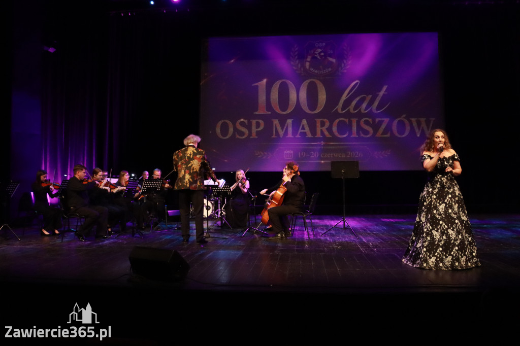 Fotorelacja: Gala z okazji jubileuszu 100-lecia OSP Marciszów w MOK Zawierciu