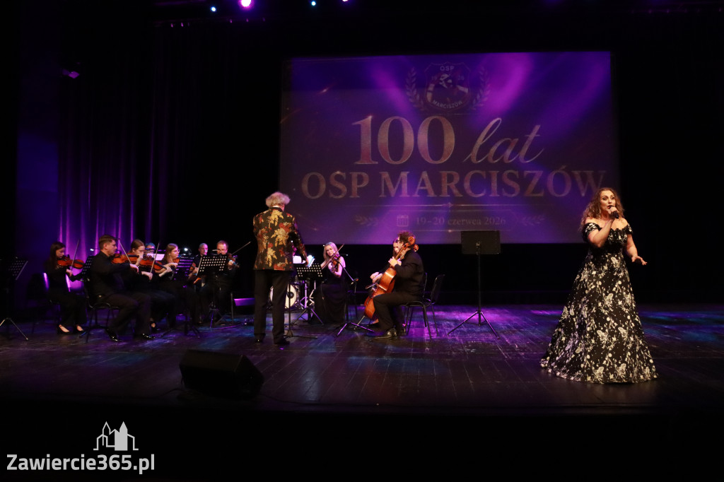 Fotorelacja: Gala z okazji jubileuszu 100-lecia OSP Marciszów w MOK Zawierciu