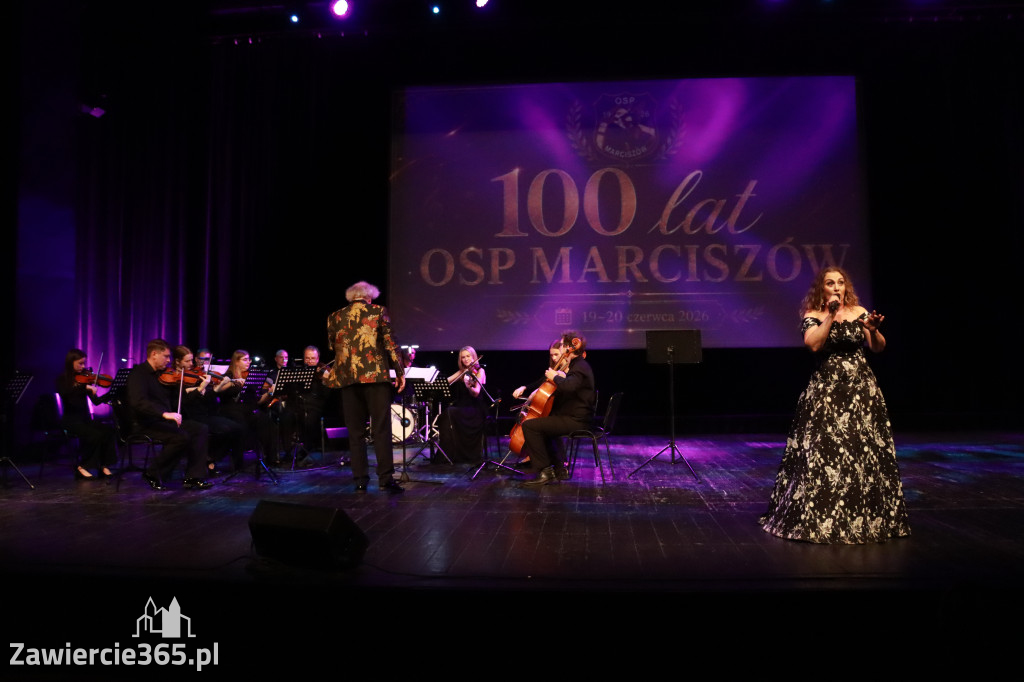 Fotorelacja: Gala z okazji jubileuszu 100-lecia OSP Marciszów w MOK Zawierciu