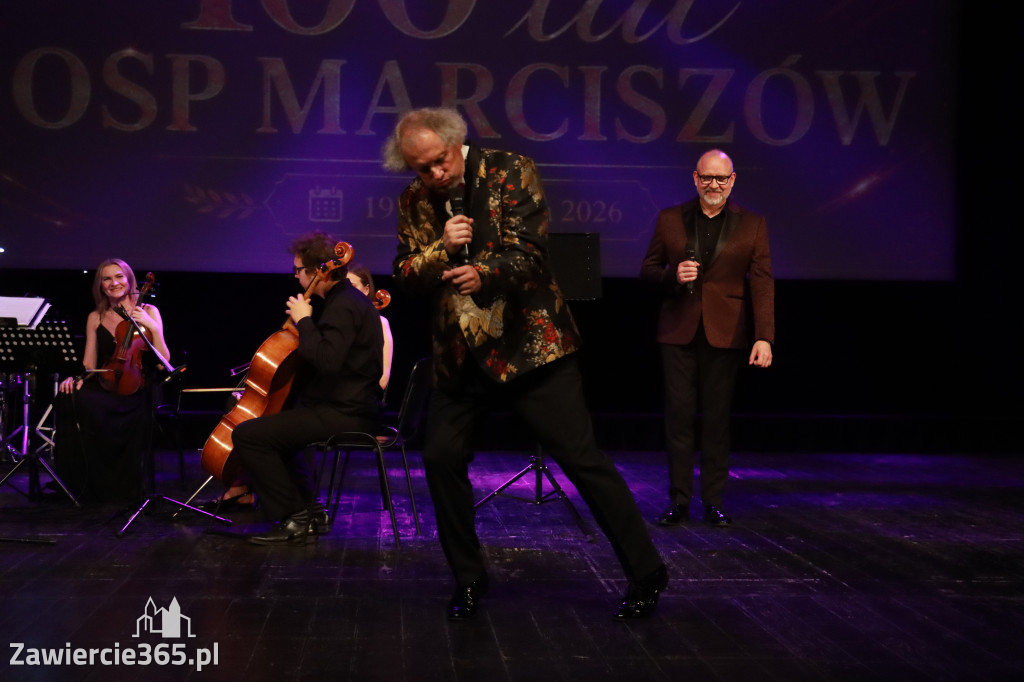 Fotorelacja: Gala z okazji jubileuszu 100-lecia OSP Marciszów w MOK Zawierciu