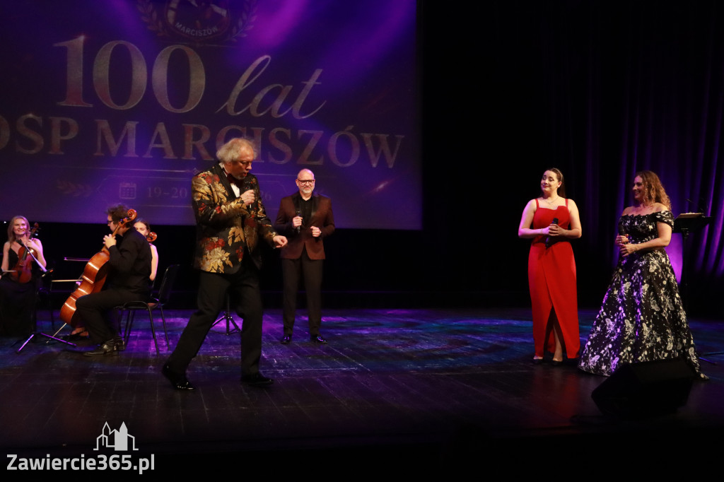 Fotorelacja: Gala z okazji jubileuszu 100-lecia OSP Marciszów w MOK Zawierciu