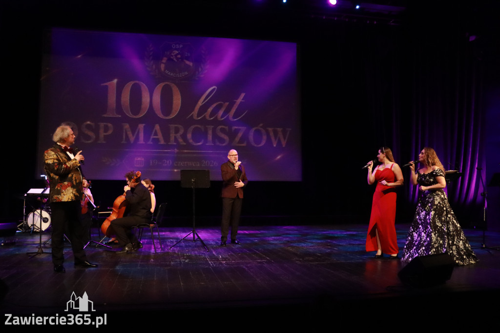 Fotorelacja: Gala z okazji jubileuszu 100-lecia OSP Marciszów w MOK Zawierciu