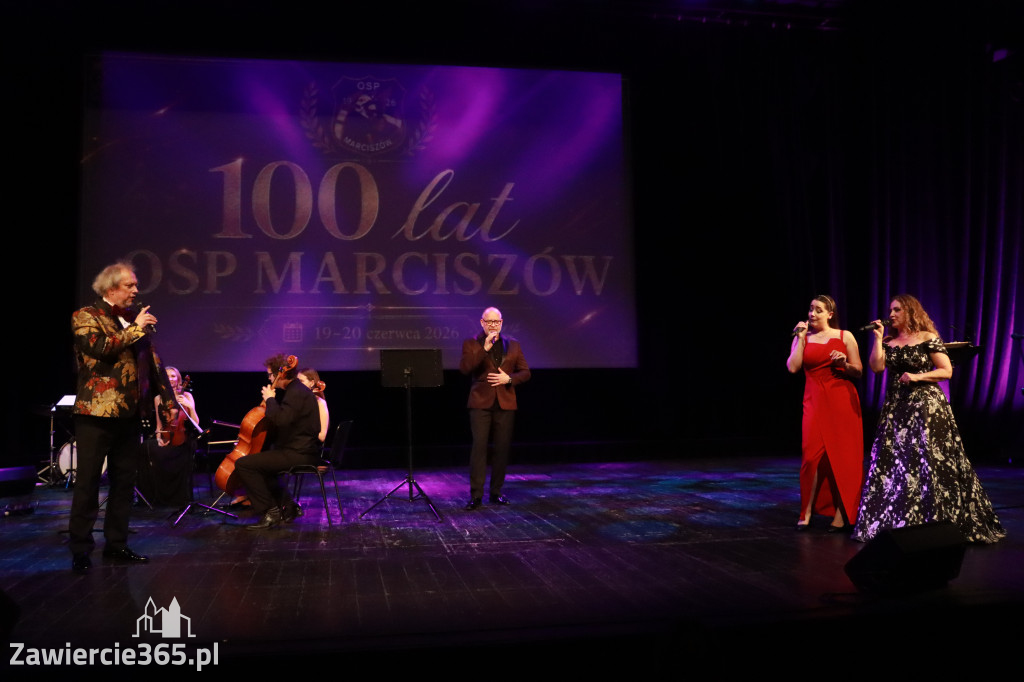Fotorelacja: Gala z okazji jubileuszu 100-lecia OSP Marciszów w MOK Zawierciu