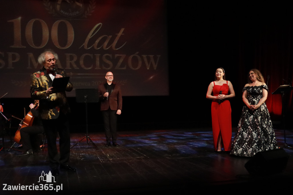 Fotorelacja: Gala z okazji jubileuszu 100-lecia OSP Marciszów w MOK Zawierciu