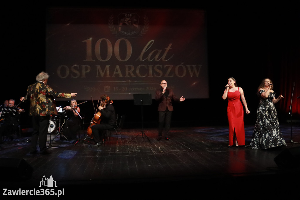 Fotorelacja: Gala z okazji jubileuszu 100-lecia OSP Marciszów w MOK Zawierciu