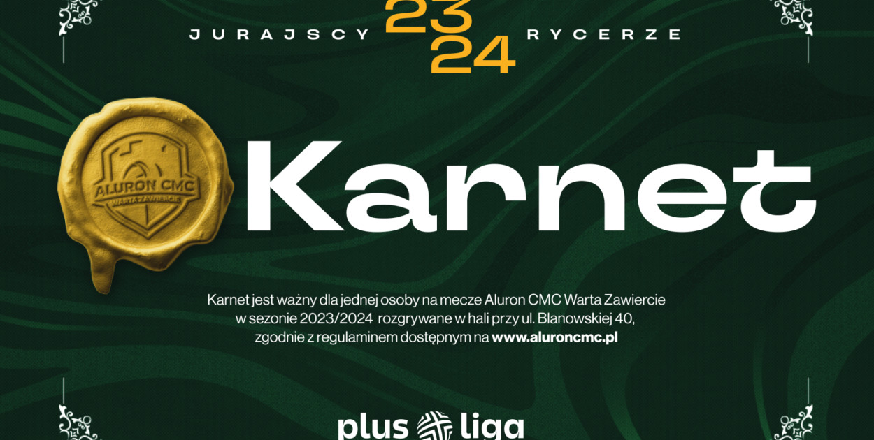 Sprzedaż karnetów i biletów w sezonie 2023/2024