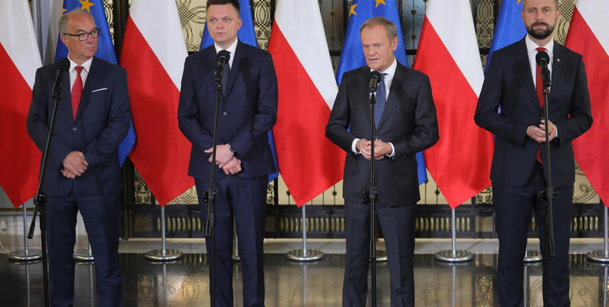 Liderzy KO, PSL, Polski 2050 oraz Lewicy: jesteśmy gotowi do tworzenia rządu